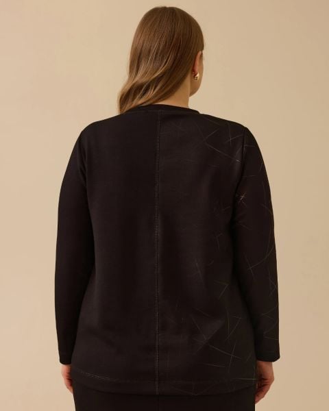 B. BEDEN DESENLİ SWEATSHIRT VE ETEK TAKIM / SEÇİL