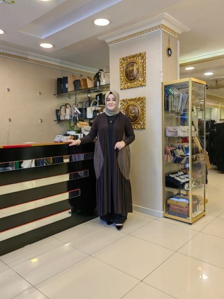 ŞİFON DETAYLI HIRKA