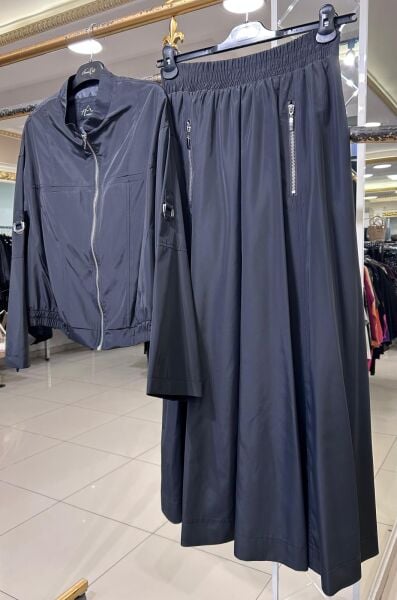 FERMUAR DTY. PARAŞÜT KUMAŞ ETEKLİ TAKIM /NURCAN ÇETİN 