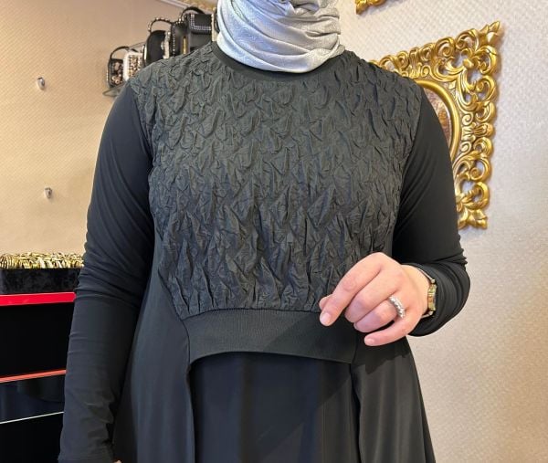 BLUZ VE İÇLİK ELBİSE İKİLİ TAKIM/NURCAN ÇETİN