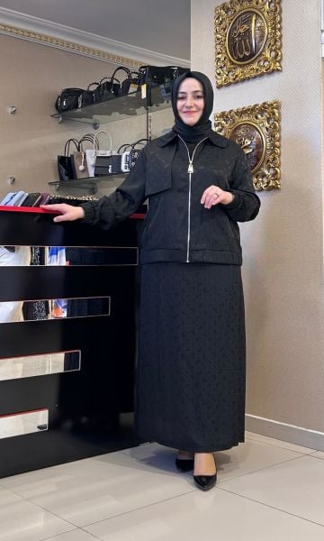 CEKET VE ELBİSE İKİLİ TAKIM/NUSS