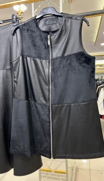 SÜET KUMAŞ DTY. DERİ TAKIM /NURCAN ÇETİN 