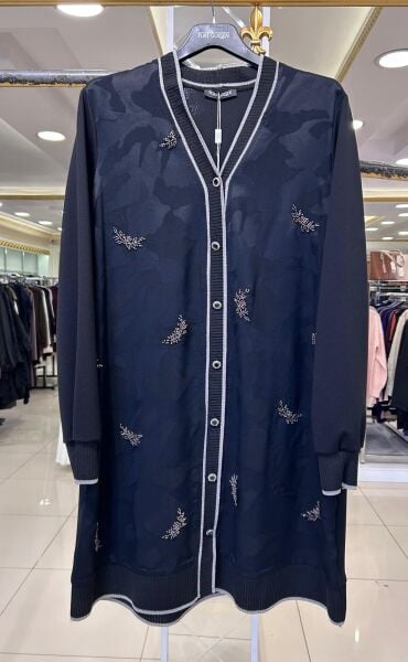 BONCUK İŞLEMELİ JAKAR KUMAŞ DTY. HIRKA/ FUAT GÜRŞEN    