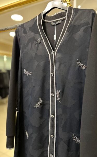 BONCUK İŞLEMELİ JAKAR KUMAŞ DTY. HIRKA/ FUAT GÜRŞEN    