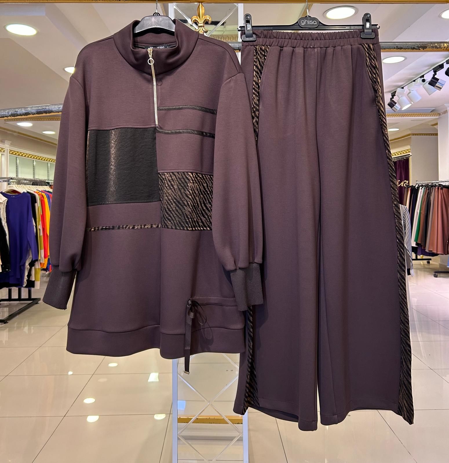 ﻿ZEBRA DESEN DTY. PANTOLONLU TAKIM/GHİSA