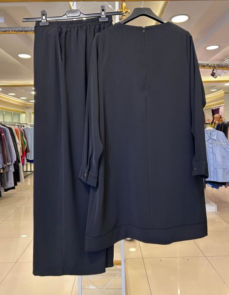 ÇİZGİ VE KUŞGÖZÜ DTY. PANTOLONLU TAKIM/BEHREM