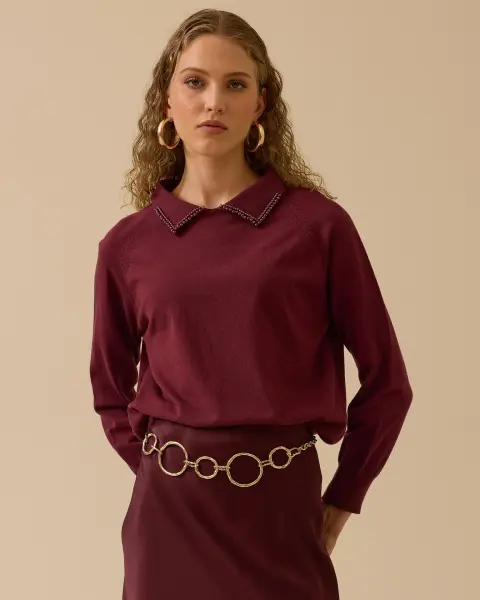 BONCUK DTY. BEL BOY TRİKO BLUZ /SEÇİL