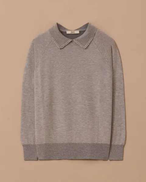 BONCUK DTY. BEL BOY TRİKO BLUZ /SEÇİL