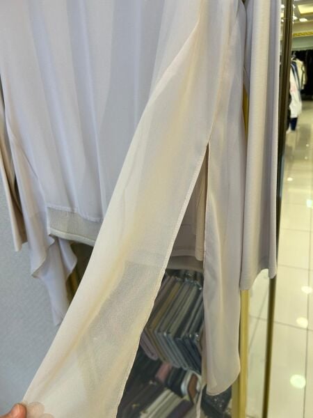 PARÇALI ŞİFON KUMAŞ DTY. BLUZ /FUAT GÜRŞEN