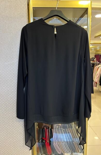 PARÇALI ŞİFON KUMAŞ DTY. BLUZ /FUAT GÜRŞEN