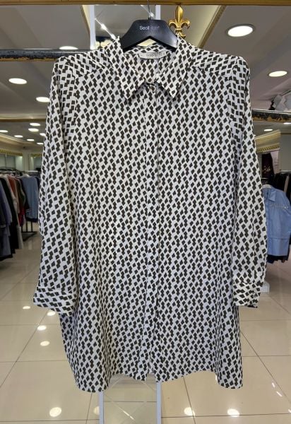 ÇİFT RENKLİ DESENLİ GÖMLEK/SEÇİL