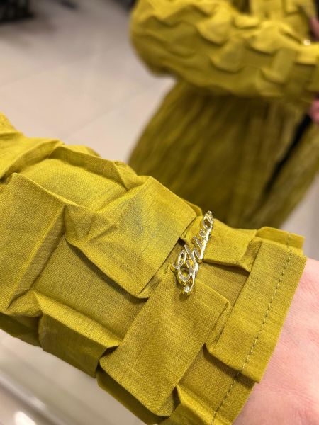 ÜÇ BOYUTLU KABARTMA DESEN CEKET/GHISA