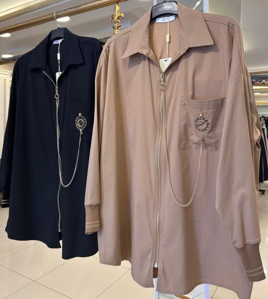 ZİNCİR DTY. FERMUARLI TUNİK/TIĞTRİKO