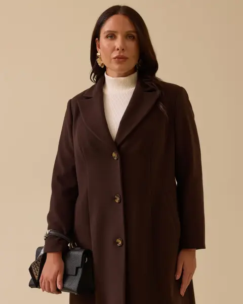 B. BEDEN ASTARI DESENLİ CEPLİ KAŞE KABAN /SEÇİL