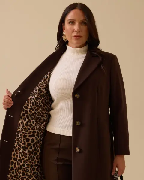 B. BEDEN ASTARI DESENLİ CEPLİ KAŞE KABAN /SEÇİL