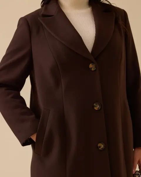 B. BEDEN ASTARI DESENLİ CEPLİ KAŞE KABAN /SEÇİL