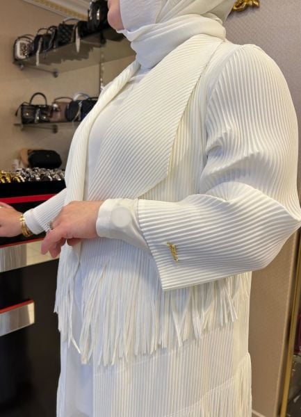 PÜSKÜL DTY. AKORDİYON KUMAŞ CEKET/GHISA