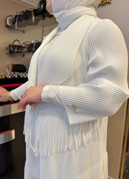 PÜSKÜL DTY. AKORDİYON KUMAŞ CEKET/GHISA