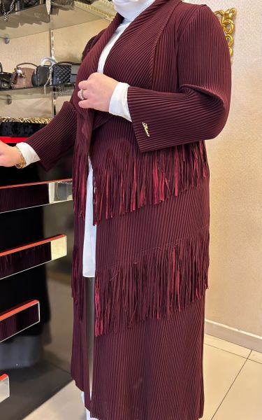 PÜSKÜL DTY. AKORDİYON KUMAŞ CEKET/GHISA