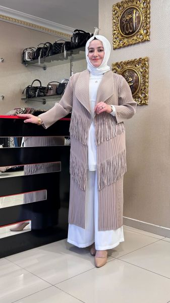 PÜSKÜL DTY. AKORDİYON KUMAŞ CEKET/GHISA