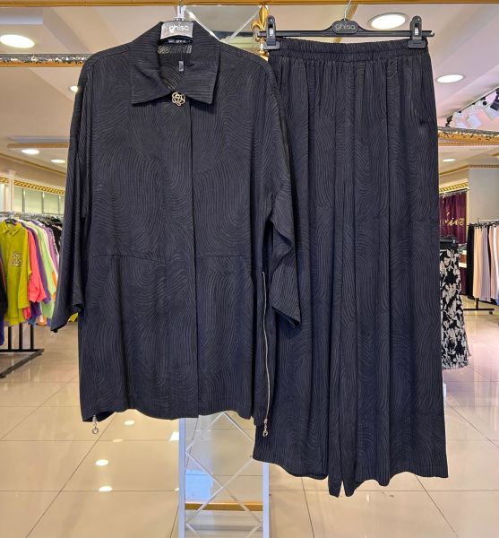 GHİSA/ DÜĞME DETAY İKİLİ TAKIM