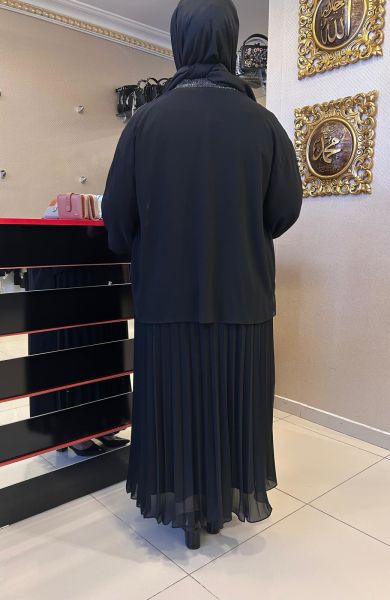 TAŞ İŞLEMELİ ŞİFON KUMAŞ 3'LÜ TAKIM/MÜSEMMA