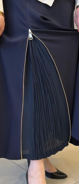 ROZİE YANI FERMUAR DTY. KİLOŞ ETEK /SENTEZ