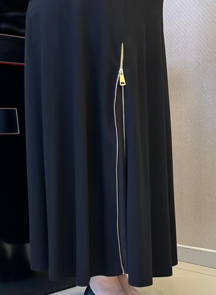 ROZİE YANI FERMUAR DTY. KİLOŞ ETEK /SENTEZ