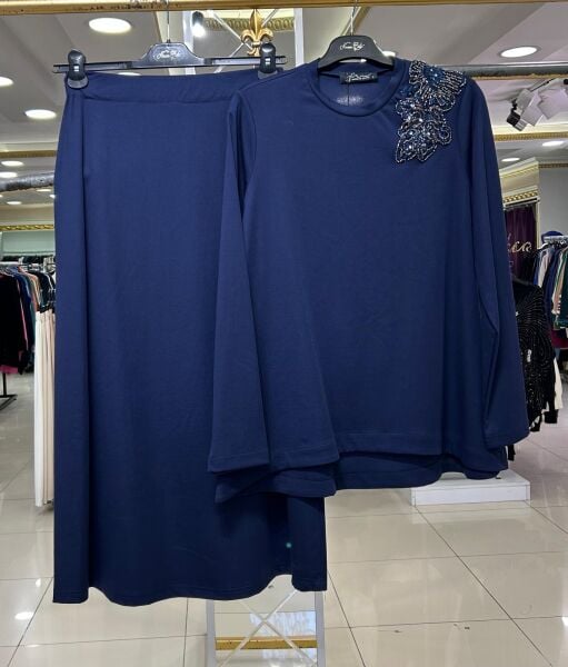 OMZU İŞLEME DTY. BAMBU KUMAŞ TAKIM /NURCAN ÇETİN 