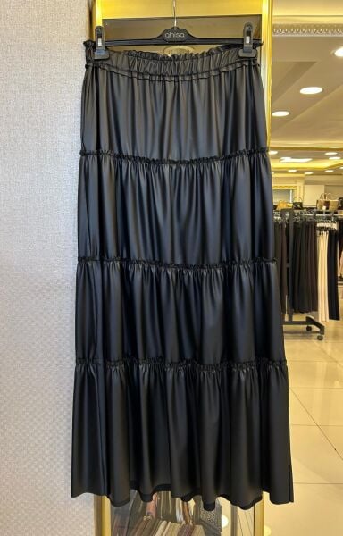 BELİ LASTİKLİ KATLIDERİ ETEK /NURCAN ÇETİN