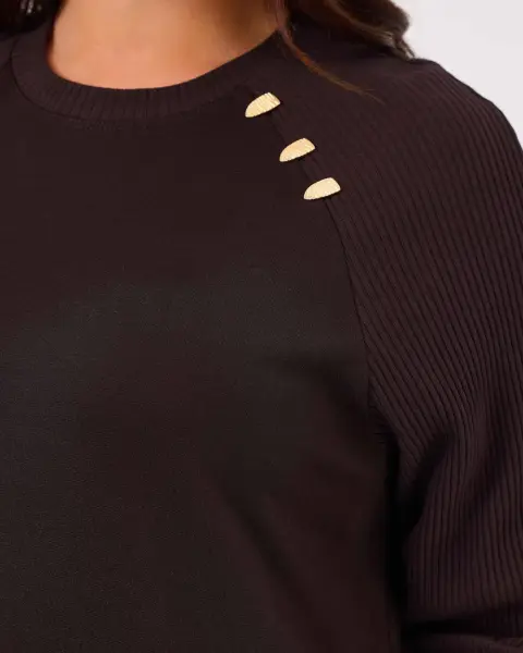 B. BEDEN AKSESURLI CEP DETAYLI ELBİSE /SEÇİL