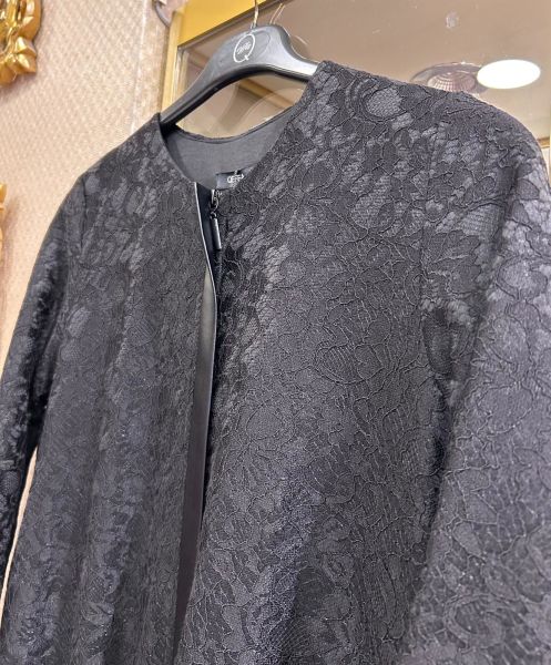 GÜPÜR İŞLEMELİ İÇİ TÜYLÜ FERACE/QEFFA