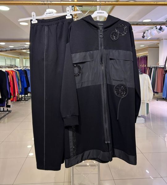 TUNİĞİ PUL VE CEP DTY. PANTOLONLU TAKIM/BEHREM