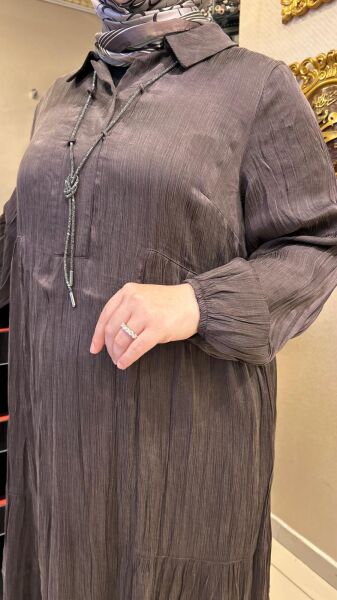 KOLYE DTY. İPEK VİSKON ELBİSE/ LISSMORE   