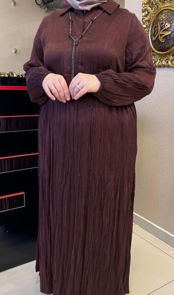 KOLYE DTY. İPEK VİSKON ELBİSE/ LISSMORE   