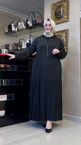 KOLYE DTY. İPEK VİSKON ELBİSE/ LISSMORE   