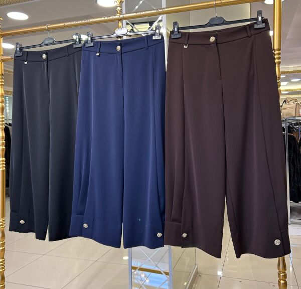 VENÜS PİLELİ PAÇA DTY. KREP PANTOLON /SENTEZ