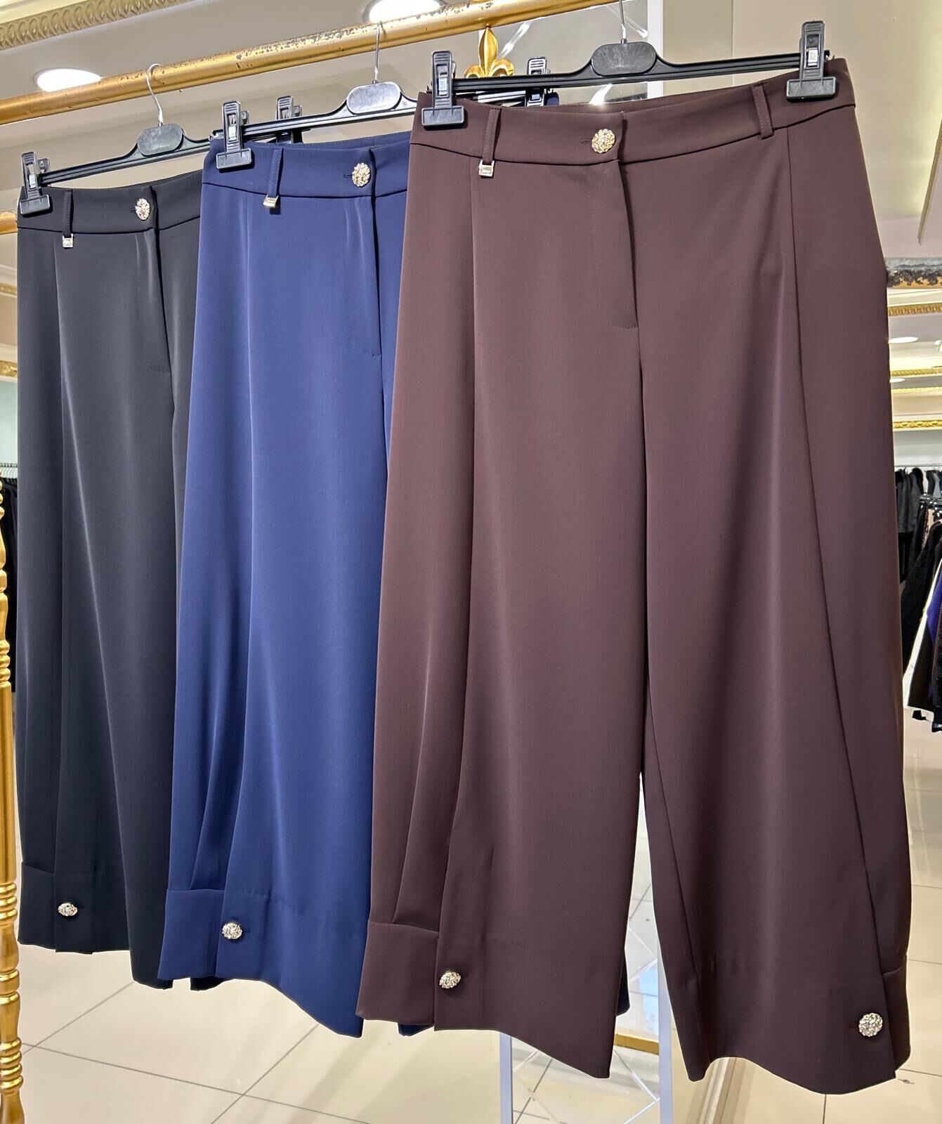 VENÜS PİLELİ PAÇA DTY. KREP PANTOLON /SENTEZ