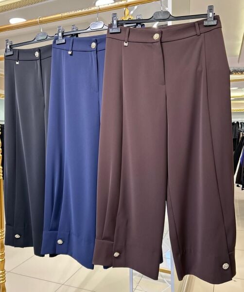 VENÜS PİLELİ PAÇA DTY. KREP PANTOLON /SENTEZ