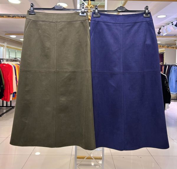 A KESİM SÜET ETEK/SENTEZ