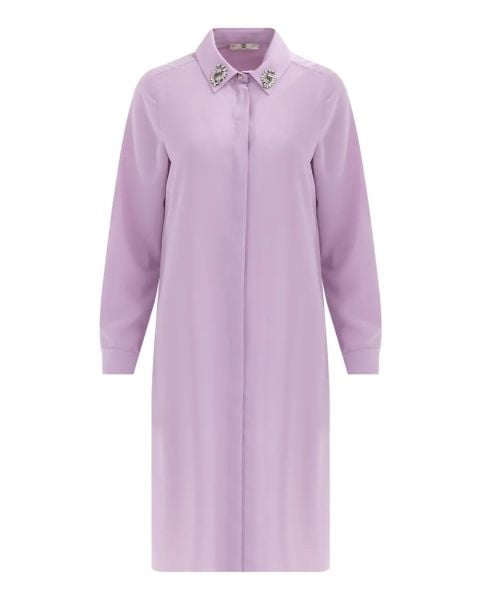 TAŞ DETAYLI UZUN KOL TUNİK