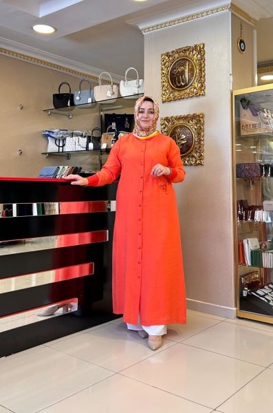 BOMBER YAKA CEBİ İŞLEMELİ HIRKA / TIĞTRİKO