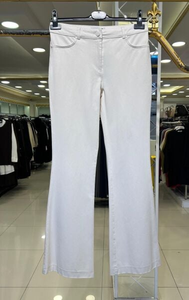 KANVAS İSPANYOL PAÇA PANTOLON /SENTEZ