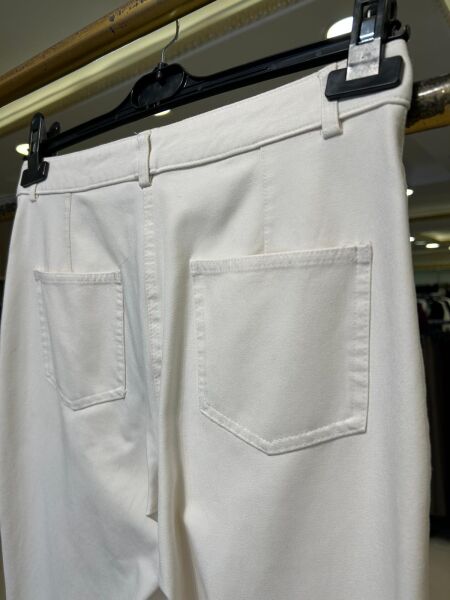 KANVAS İSPANYOL PAÇA PANTOLON /SENTEZ