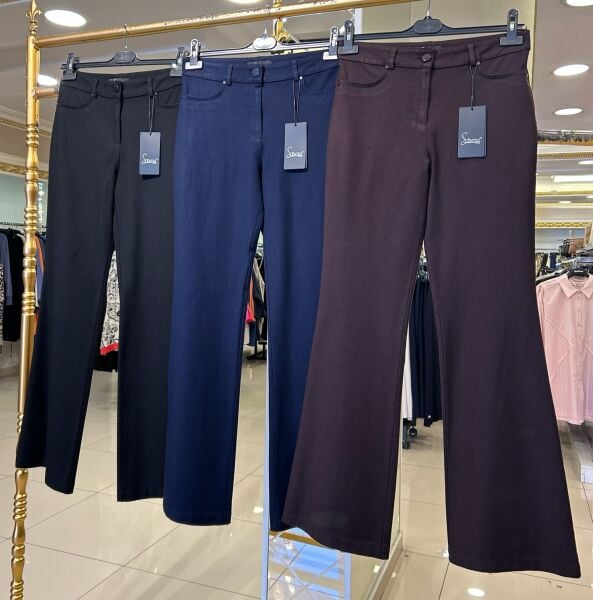 KANVAS İSPANYOL PAÇA PANTOLON /SENTEZ