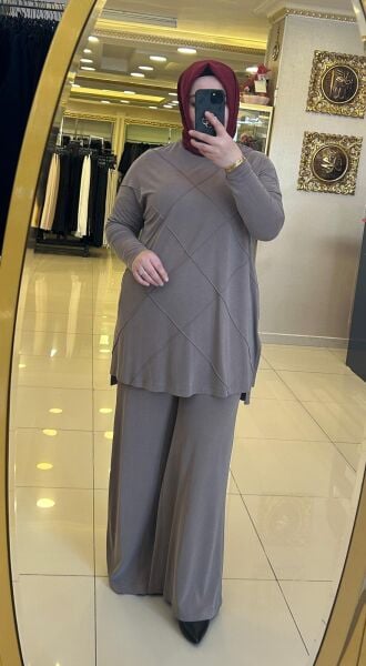 TUNİĞİ NERVÜR DTY. BAMBU KUMAŞ TAKIM /NURCAN ÇETİN 26540