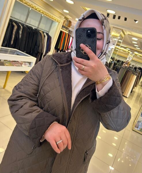 İÇİ KÜRKLÜ FERMUAR VE ÇITÇIT KAPAMA MONT /TRENÇ