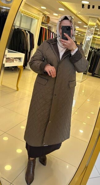 İÇİ KÜRKLÜ FERMUAR VE ÇITÇIT KAPAMA MONT /TRENÇ