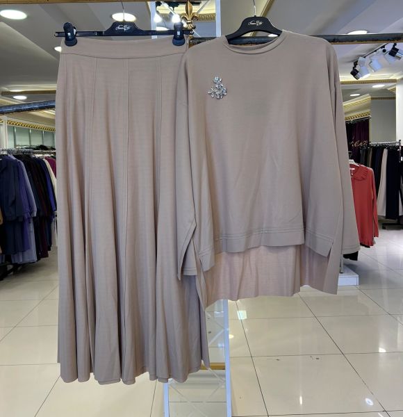 TAŞ DTY. TUNİK VE ETEK TAKIM/NURCAN ÇETİN