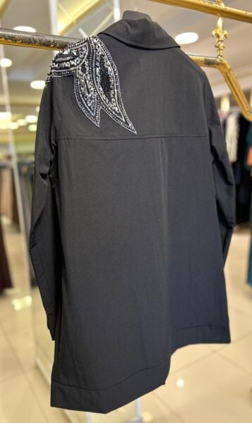 PUL İŞLEMELİ ÇITÇIT KAPAMA CEKET/ FUAT GÜRŞEN 